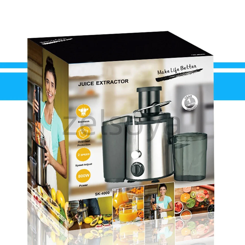 Juicer Juice Residue Separation Small Household Multi-Functional Juicer Original Juice Machine Automatic Fried Juice