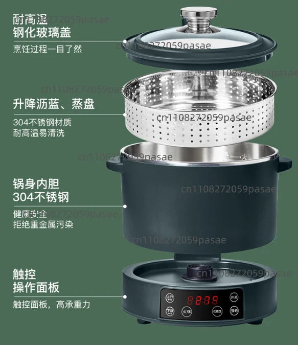 Intelligent Olla Arrocera Eléctrica Doméstica Electric Rice Cooker Multi-functional Sugar Controlled Multi Cooker