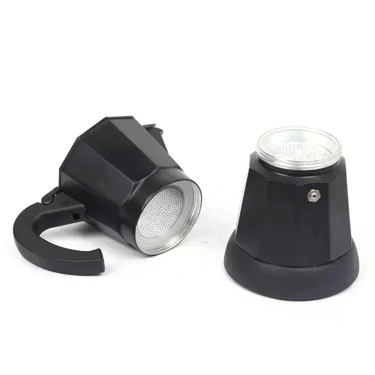 220V 300ml Aluminum Electric Mocha Pot Italian Style EU Plug-in Coffee Maker For Household Fast Convenient Electric Coffee Pot