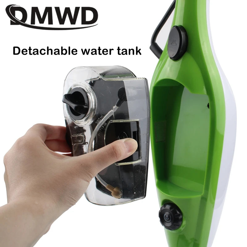 DMWD 1300W Multifunctional Steam mop Quick Drying High temperature sterilization Household mite removal Steam cleaner 110V 220V