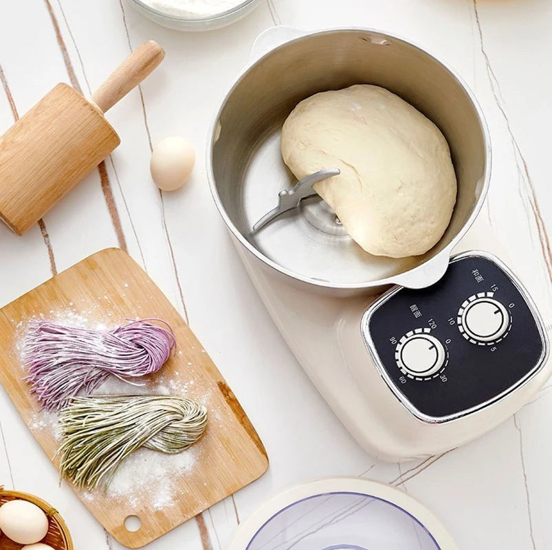 220V Dough Mixer Household Multi-functional Automatic Dough Kneading Machine Kneading Dough Fermentation All-in-one