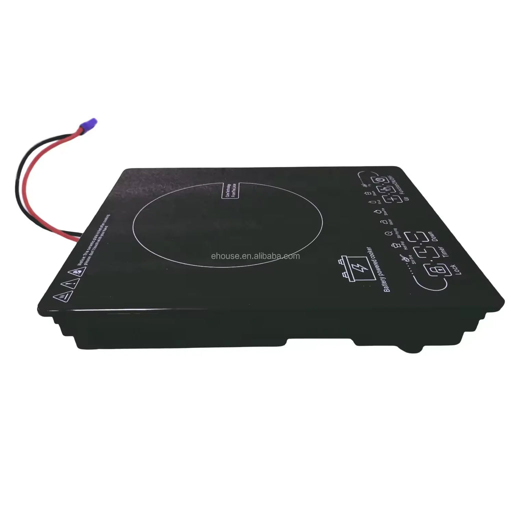 In Stock DC 24V/48V Electric Induction Cooker Photovoltaic Solar Energy Power Bank DC Induction Cooker