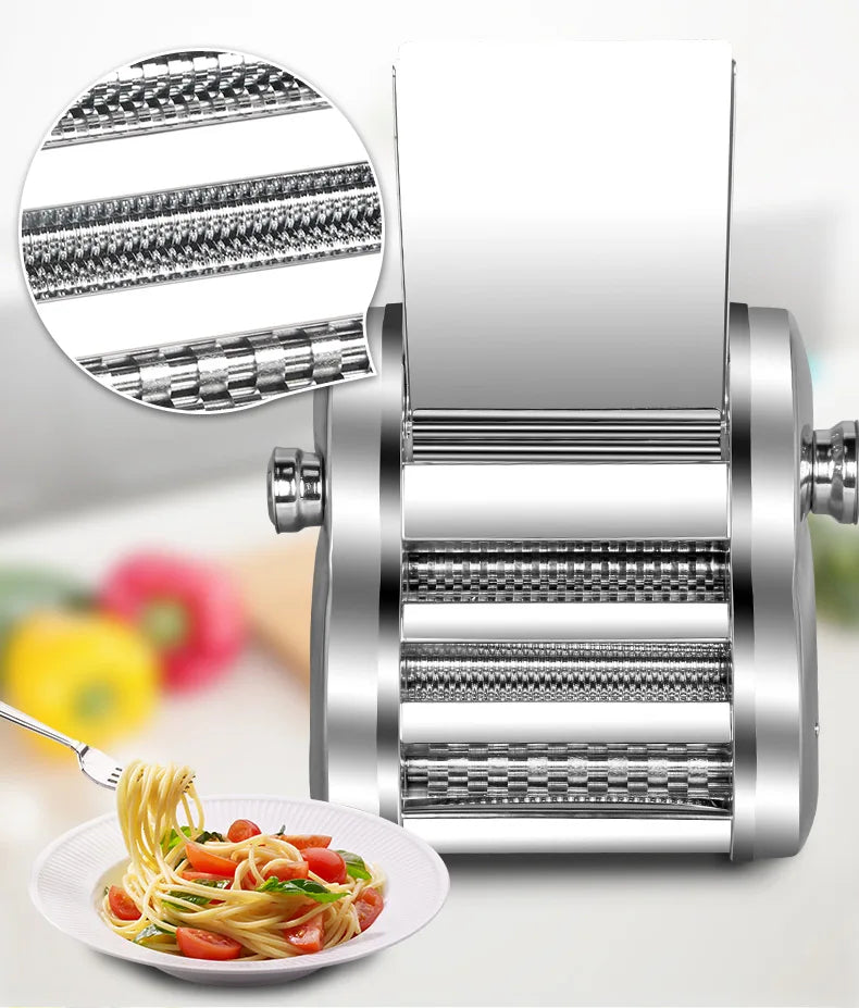 1 Blade Home Electric Automatic Small Multi-Functional Pasta Maker Family Special Stainless Steel Noodle Machine
