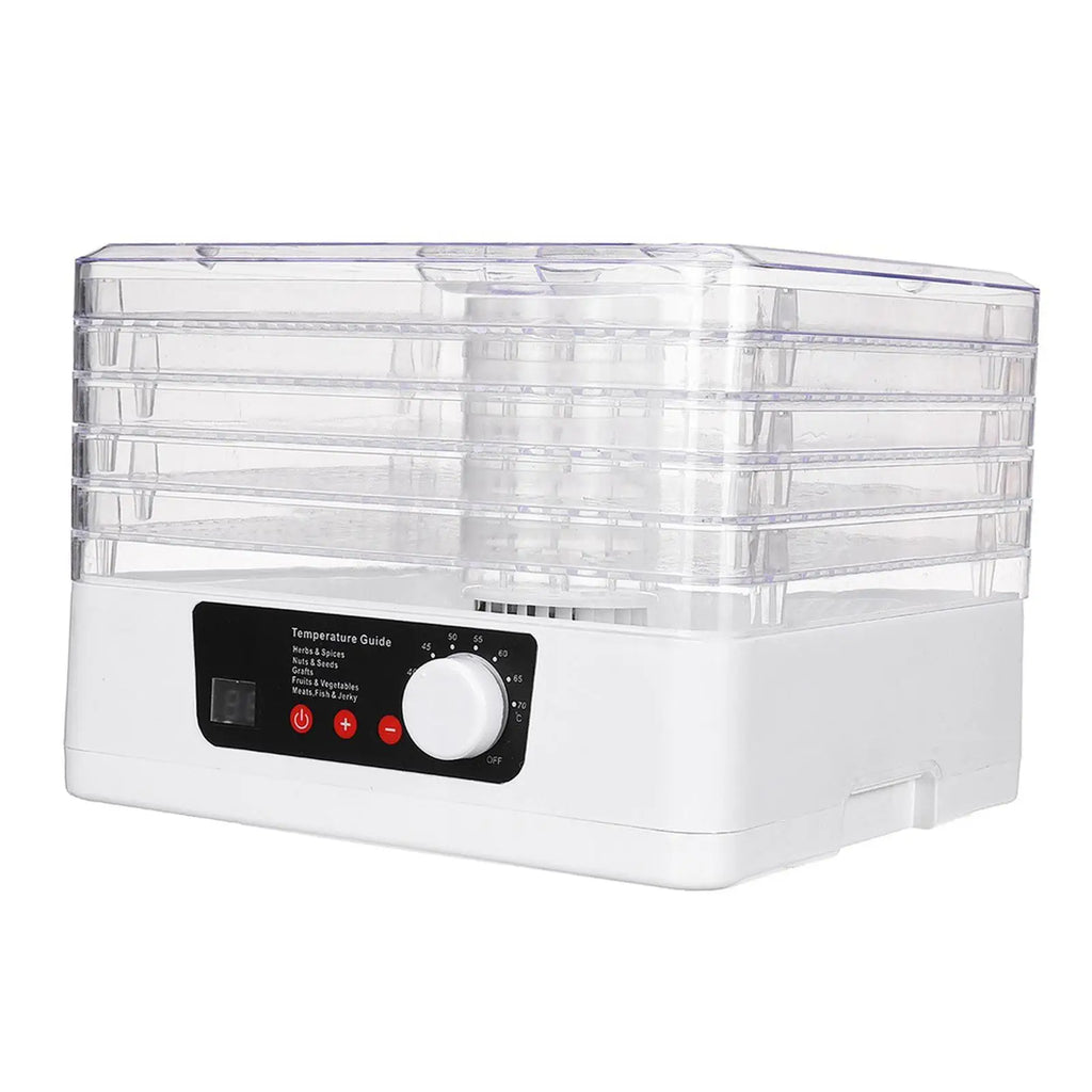 Electric Food Fruit Large 5 Layers 110V High Capacity Dryer for Food and Jerky Fruit Dryer for Herbs Vegetable Food Kitchen