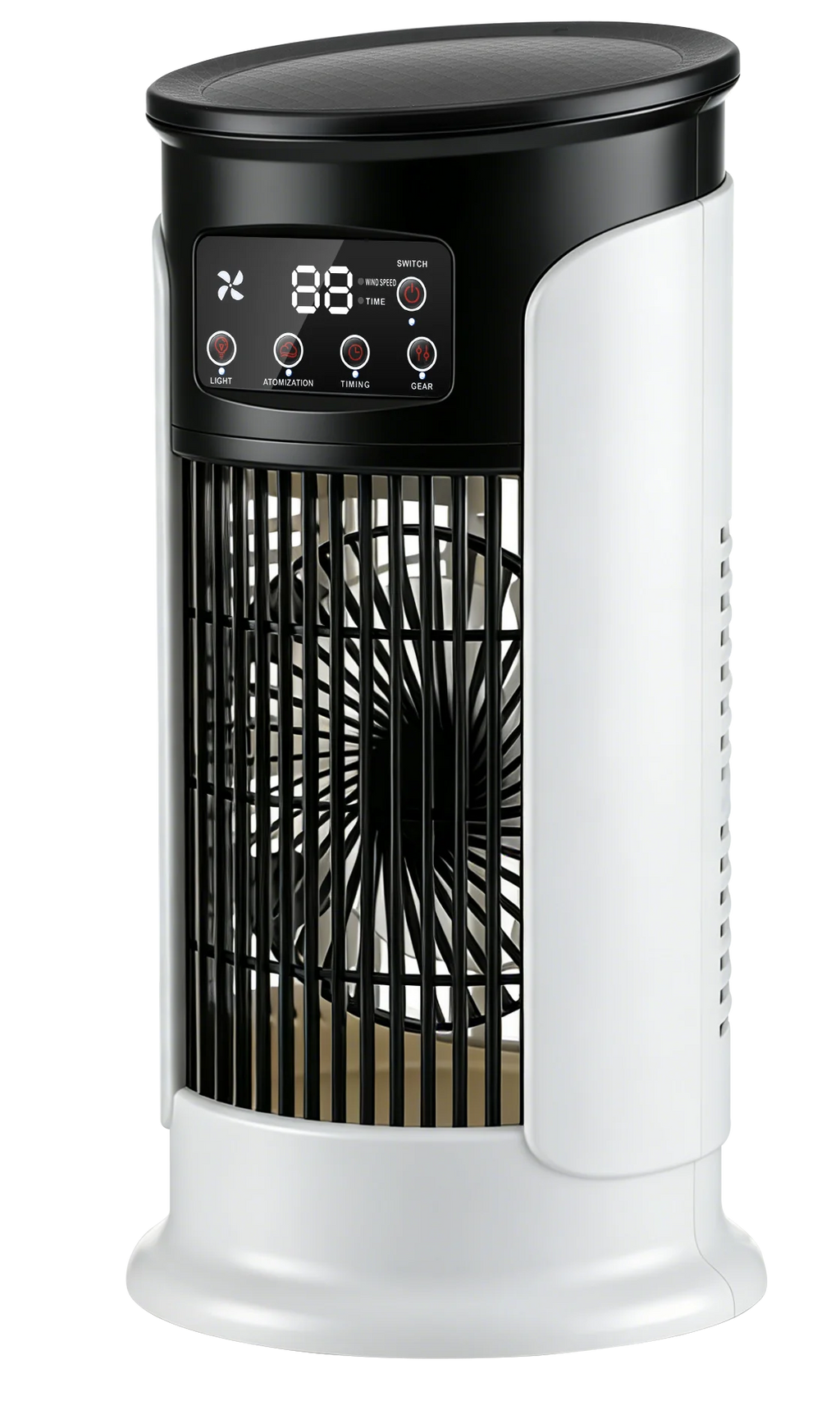 USB Mini Portable Air Conditioner Cooler Fan Water Cooling Air Conditioning for Home Office - Compact Air Cooler