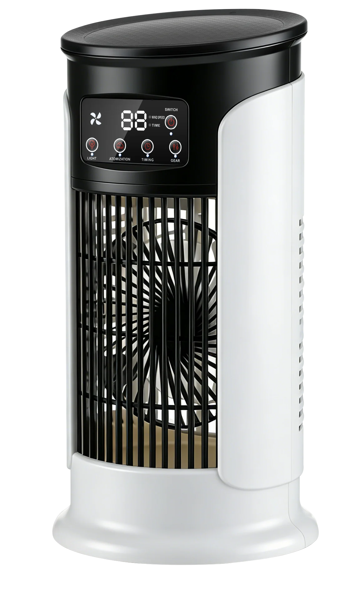 USB Mini Portable Air Conditioner Cooler Fan Water Cooling Air Conditioning for Home Office - Compact Air Cooler