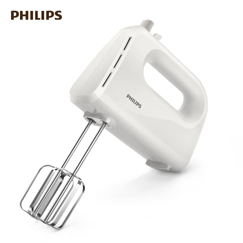 Philips Handheld Electric Egg Beater 3-Speed 2-Beater Automatic Mixer for Egg White And Cream Household Kitchen Tool HR3700
