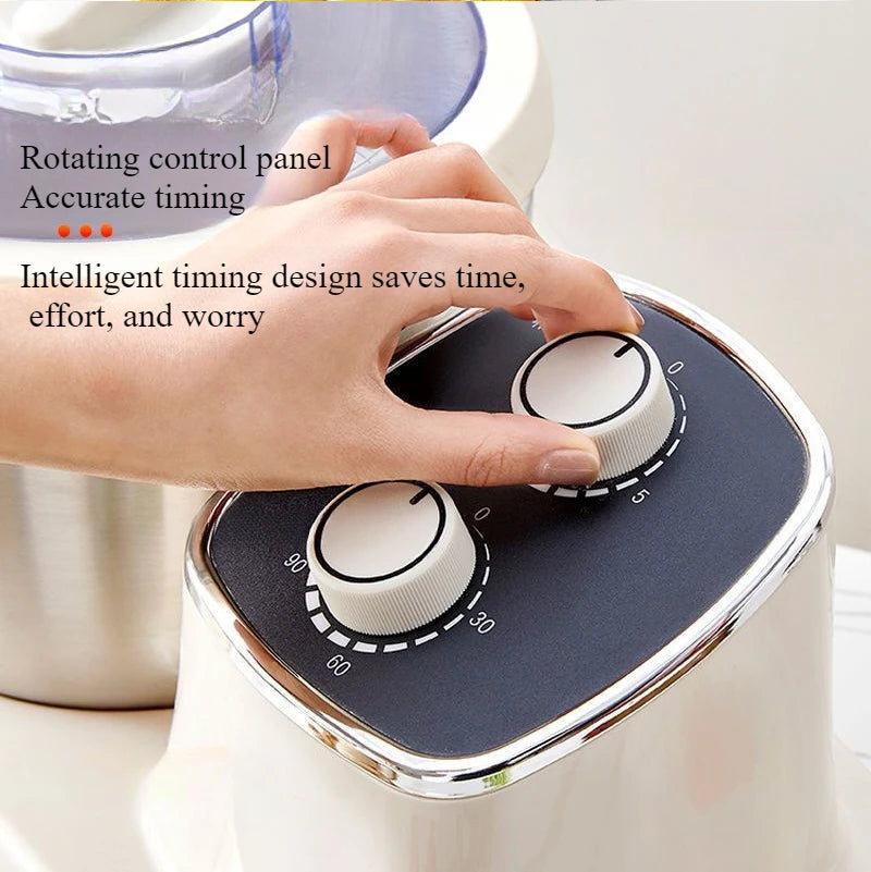 220V Dough Mixer Household Multi-functional Automatic Dough Kneading Machine Kneading Dough Fermentation All-in-one