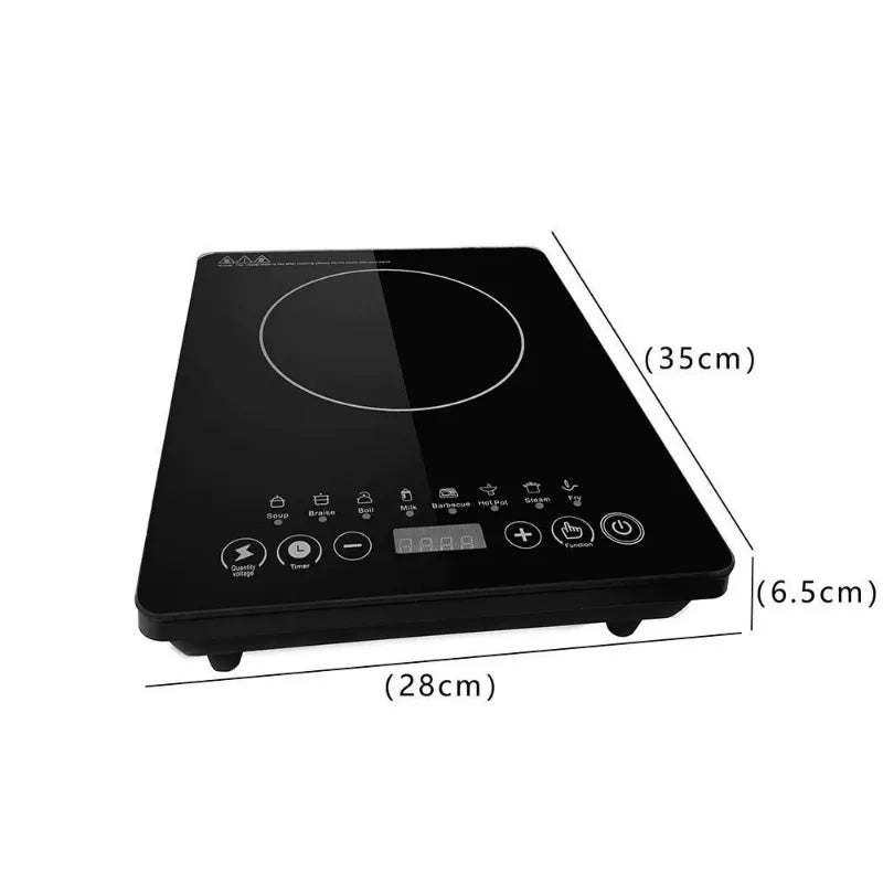 High-power Solar Induction Cooker Multi-functional Household Stir-fry Soup Hot Pot