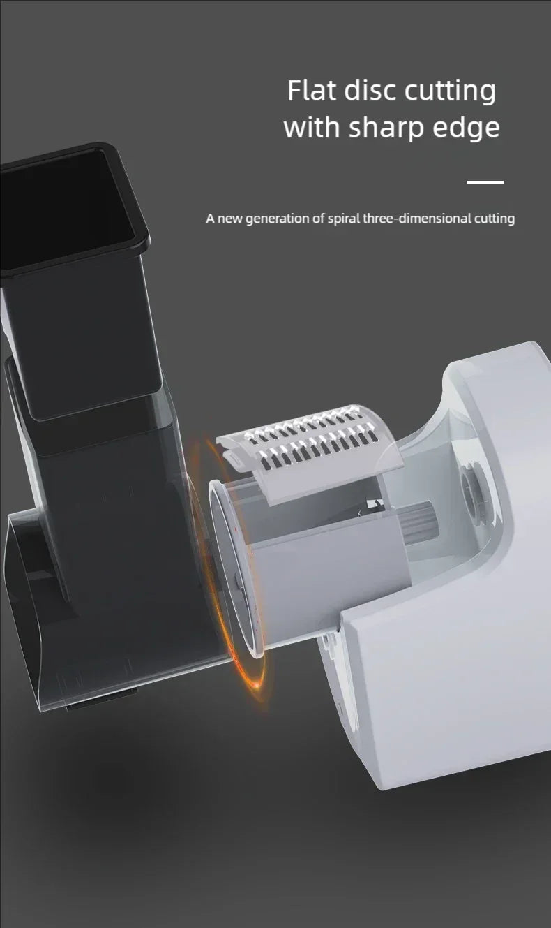 New Multi-function Vegetable Slicing Machine Household Kitchen Electric Vegetable Cutter Vegetable Slicer Shredder Automatic