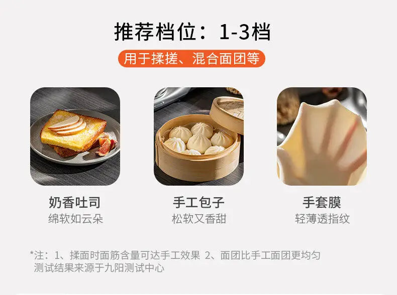 Multifunctional Stand Mixer, Automatic Dough Kneader with Fermentation Function, All-in-One Food Mixer for Home