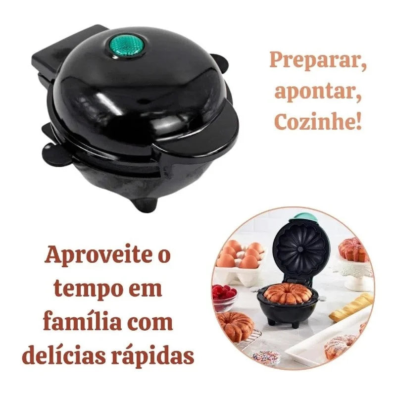 Electric Portable Machine 110V Assa Cake and Waffles