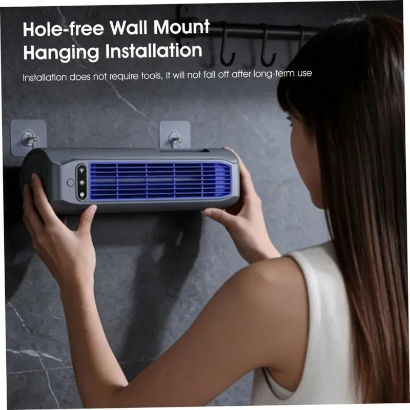 Portable Air Cooler Fan USB Powered Personal Air Conditioner Fan Quiet Cooling Fan for Bedroom Office Summer