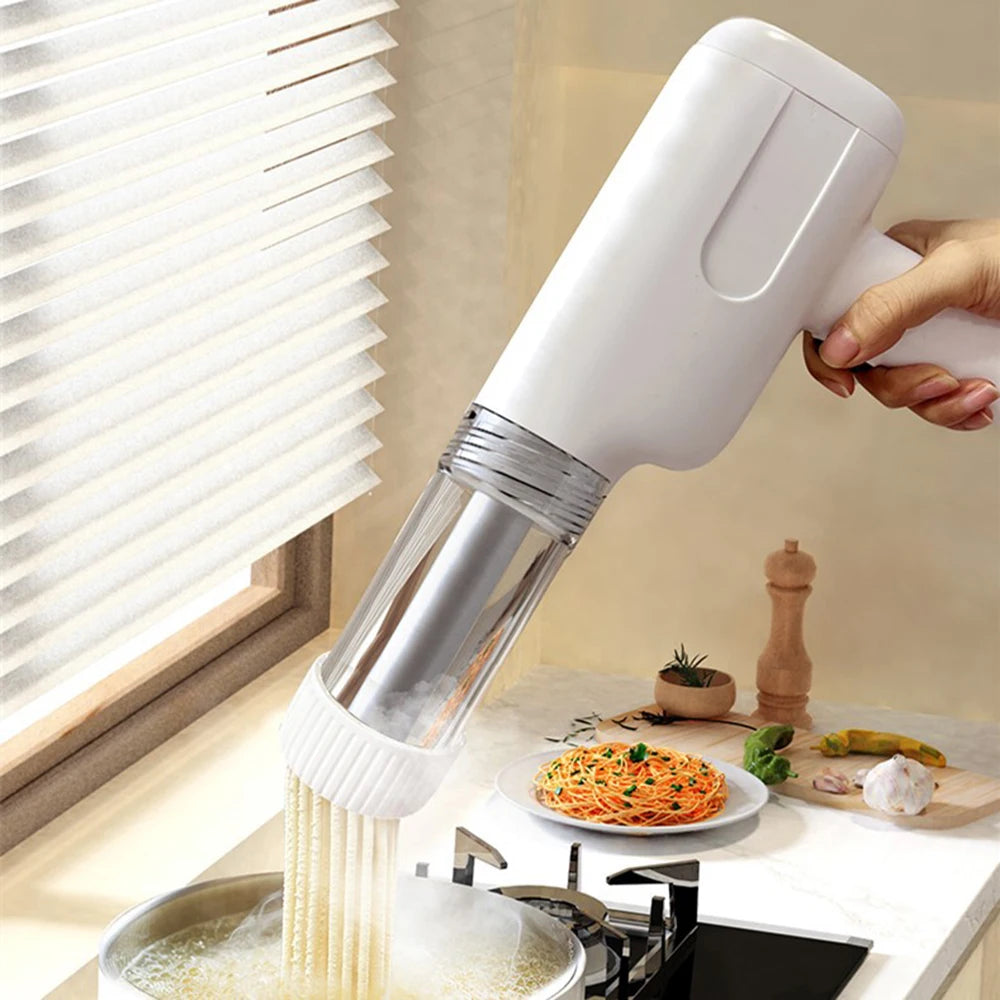 USB Cordless Electric Pasta Maker Machine Automatic Pasta Noodle Maker Portable 6 Molds for Home Kitchen Gadget 제면기 국수기계