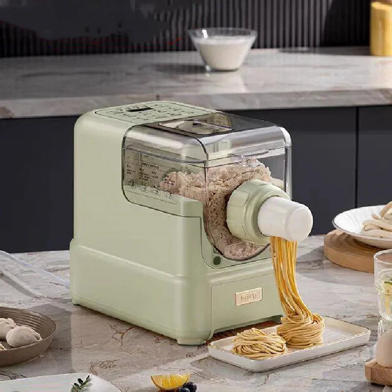 Electric Noodle Machine Household Food Grade Plastic Body Plastic Mold Dumpling Skin Noodle Machine Detachable Cleaning