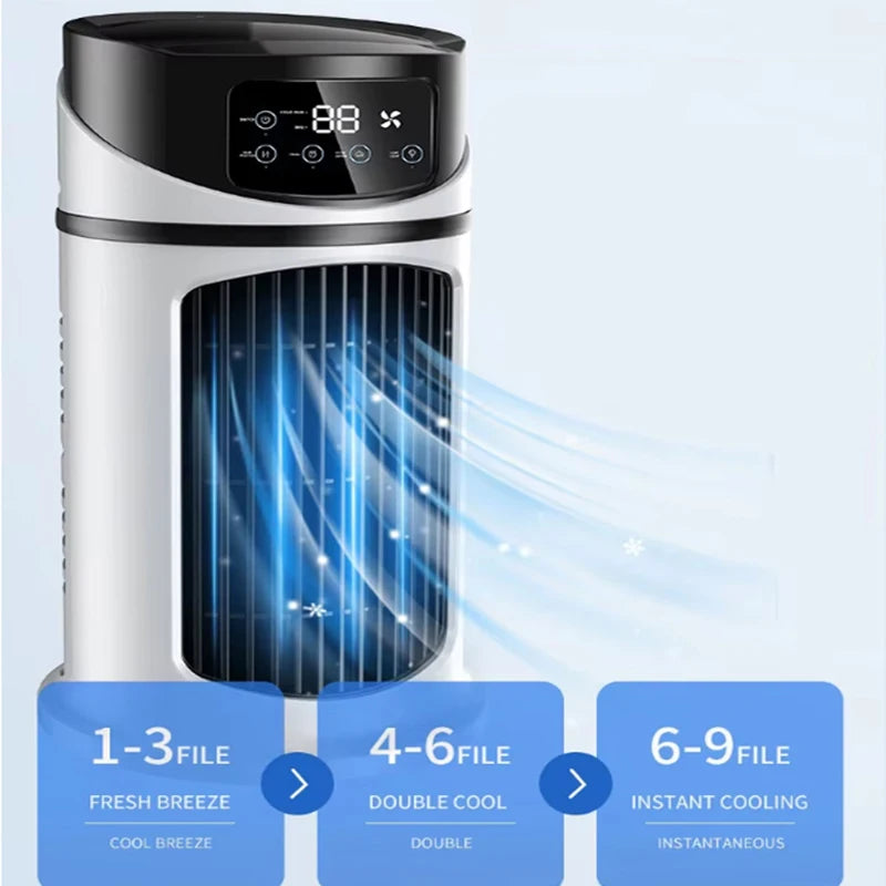 Portable Mini Conditioner Water Cooling Fan Water Cooling Conditioning air Cooler for Office Home Air Conditioner