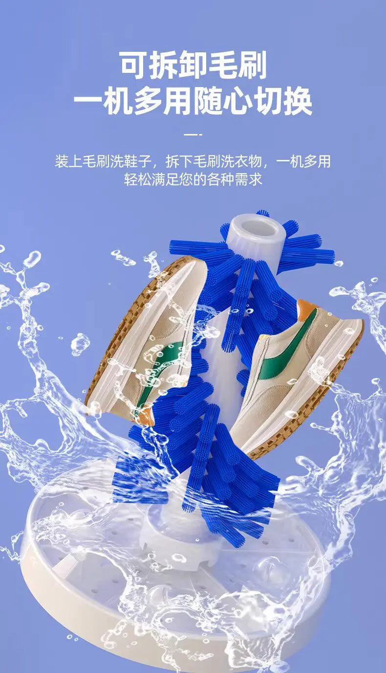 10KG Single Tub Washing Machine, Full & Semi-automatic Large Capacity Mini Laundry Washer for Rental Home Use