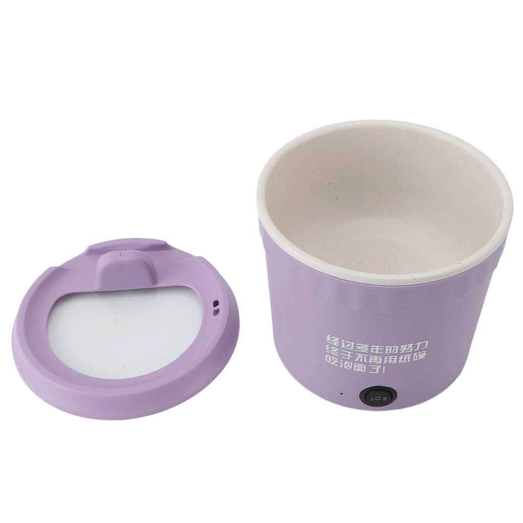 Electric Noodle Cooker Portable Multifunctional Easy Cleaning Small Electric Pot Stick Proof 1.2L for  for Cooking Pasta