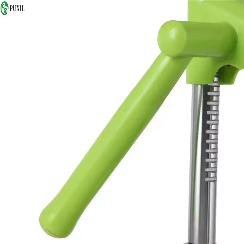 Stainless steel manual juicer, suitable for orange juice, lemon, pomegranate, and hand pressed juice extractors, an easy to clea