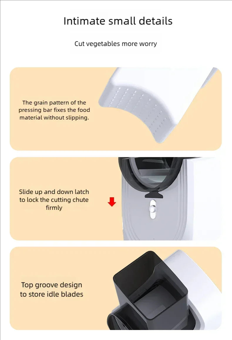 New Multi-function Vegetable Slicing Machine Household Kitchen Electric Vegetable Cutter Vegetable Slicer Shredder Automatic
