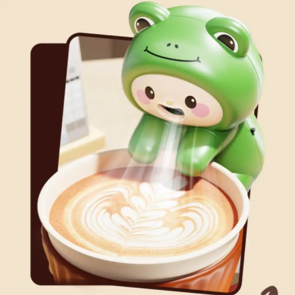 Mini Food Cooling Fan 3 Speeds USB Rechargeable Cute Animal Clip On Portable Soup Coffee Tea Cooler Kitchen Office Desk