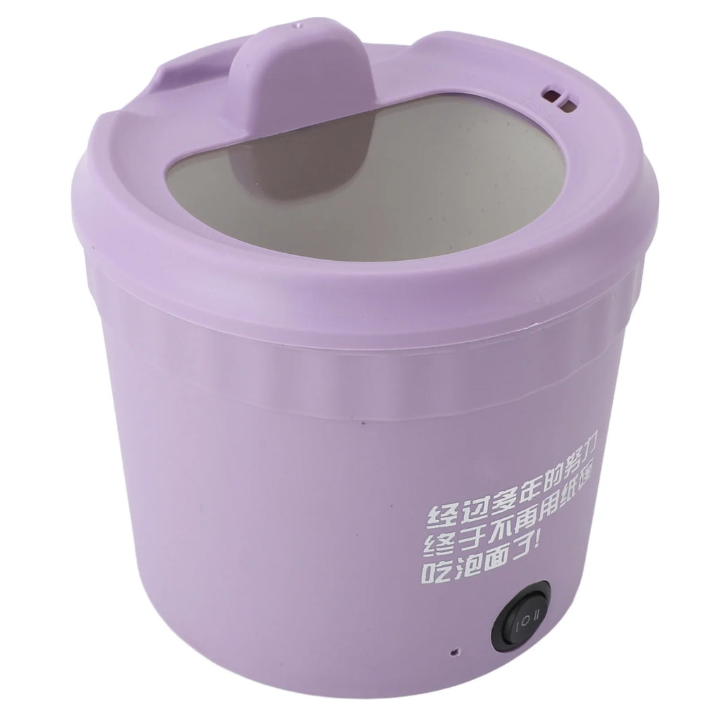 Electric Noodle Cooker Portable Multifunctional Easy Cleaning Small Electric Pot Stick Proof 1.2L for  for Cooking Pasta