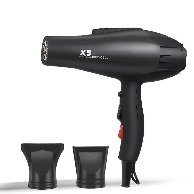 New X6 Hair Salon Professional Hair Dryer 2400W High Power Strong Wind Speed Drying Home Hairdryer Recommended Hairdryer