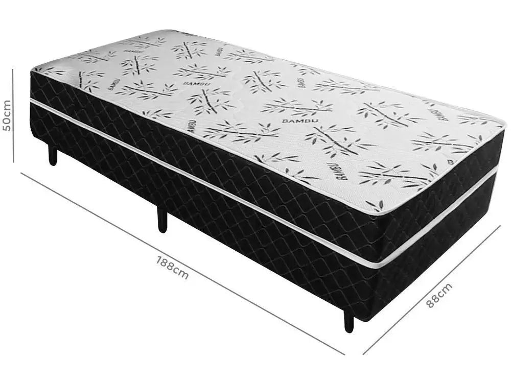Single Box Spring Bed V-Joy Combined 50x88x188cm
