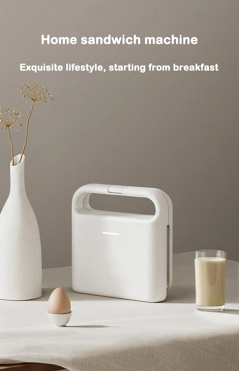 Electric Panini Sandwich Machine Multifunction Baking Pan Light Food Breakfast Maker Waffle Bread Toaster Omelette Steak Grill