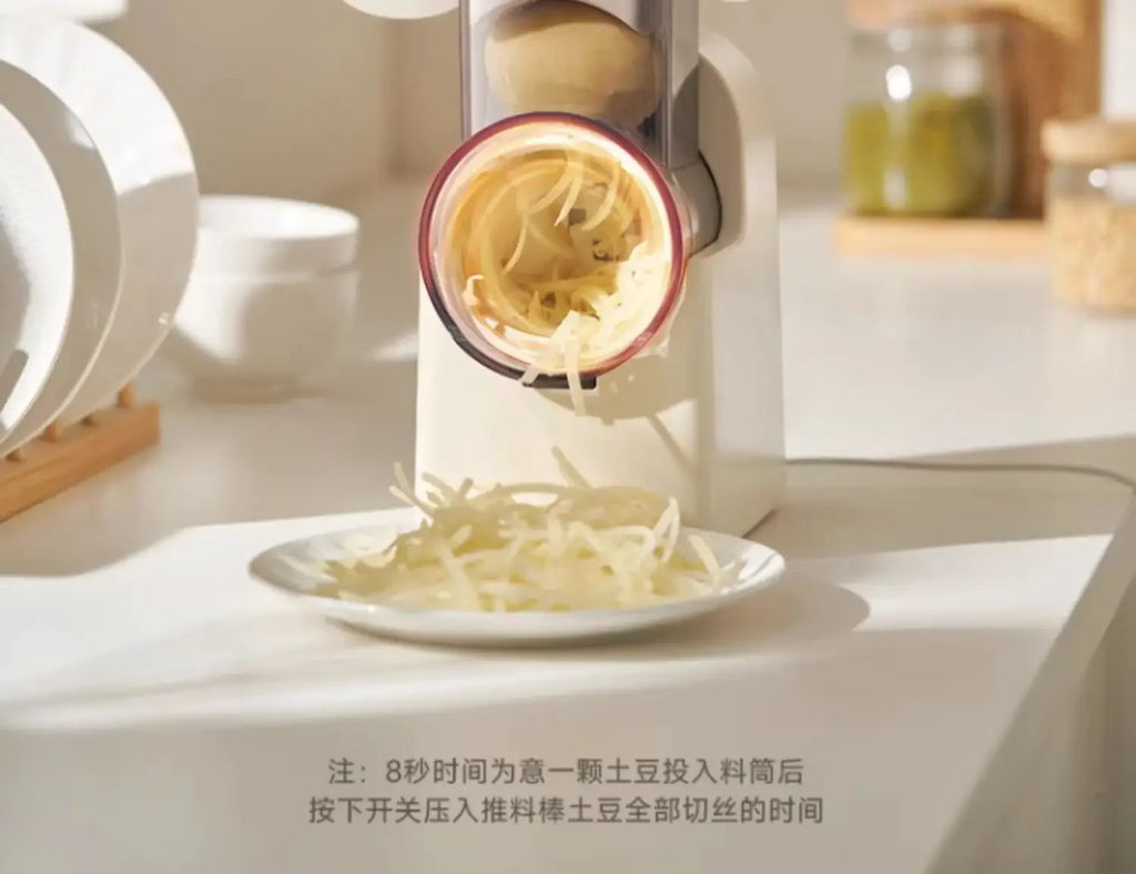 Electric Vegetable Cutter Multi-Function Grater Slicer High-Quality Kitchen Tool for Household Use Home Appliance