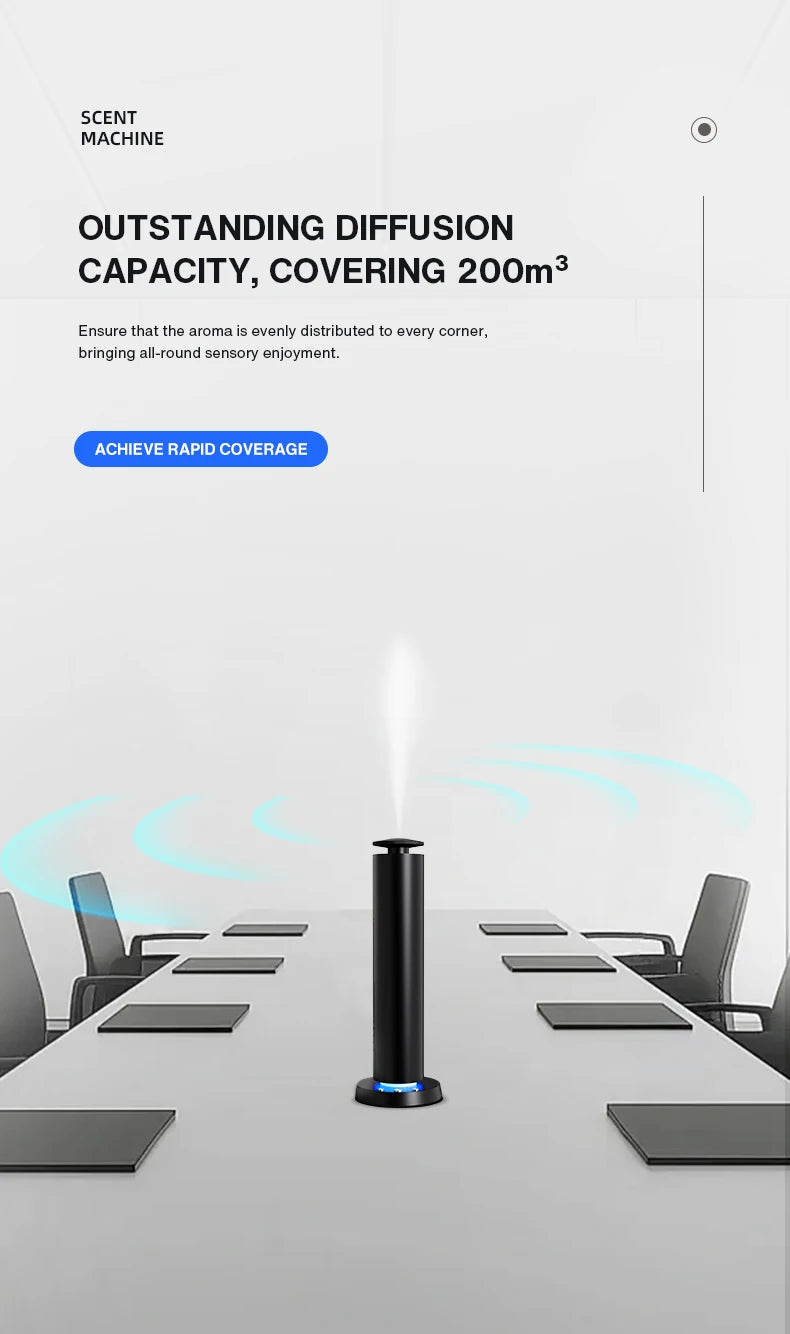 NAMASTE 200m³ Smart Electric Smell Distributor Office Fragrance Diffuser Battery Aromatherapy Machine Home Aroma Diffuser
