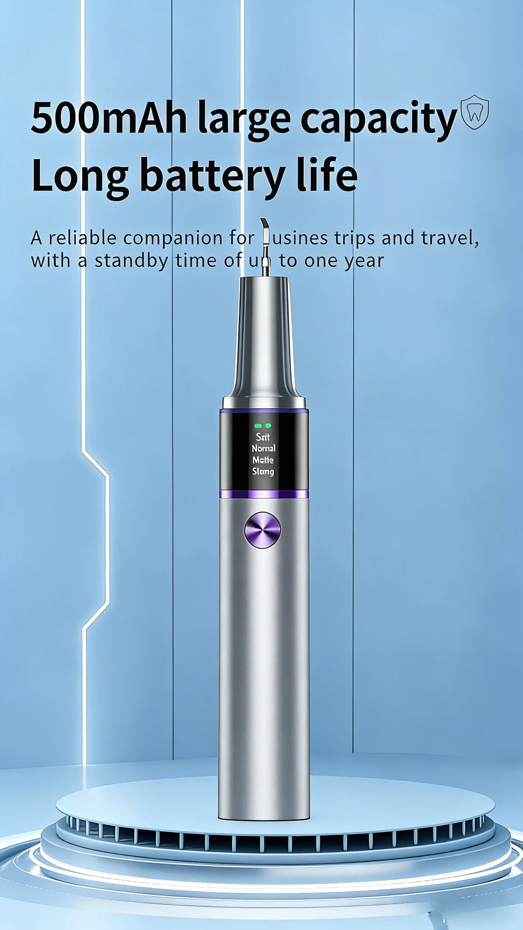 Ultrasonic Teeth Cleaning Kit with Camera  for Effective Stain Removal Surface Cleaning Gum Care Tools for Home