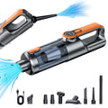 Household/Car Portable 17000pa Large Suction Vacuum Cleaner, High-Power Convenient Handheld Car Vacuum Cleaner