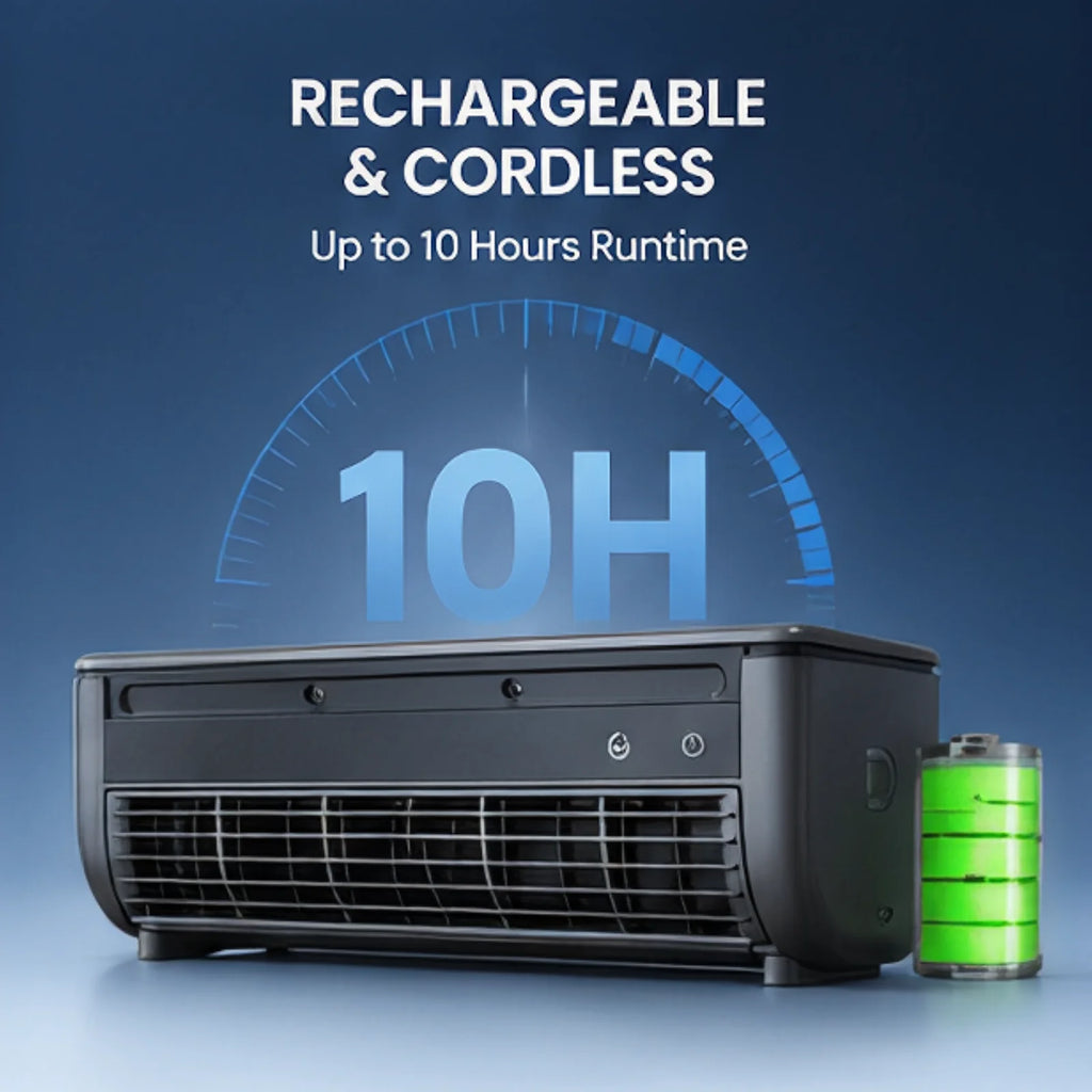 Wall-Mounted Air Cooling Fan 20W Power Quick Cooling Easy To Install Leafless Home Kitchen Air Conditioning Fan