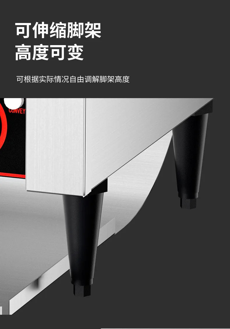 HXL Chain Toaster Commercial Track Toaster Fully Automatic Breakfast Bread Toaster