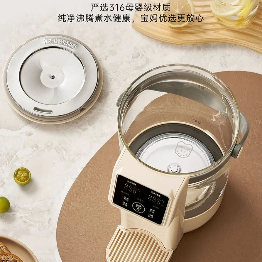 Electric kettle Household kettle Glass health pot Electric thermos water bottle Constant temperature boiling water Boil water
