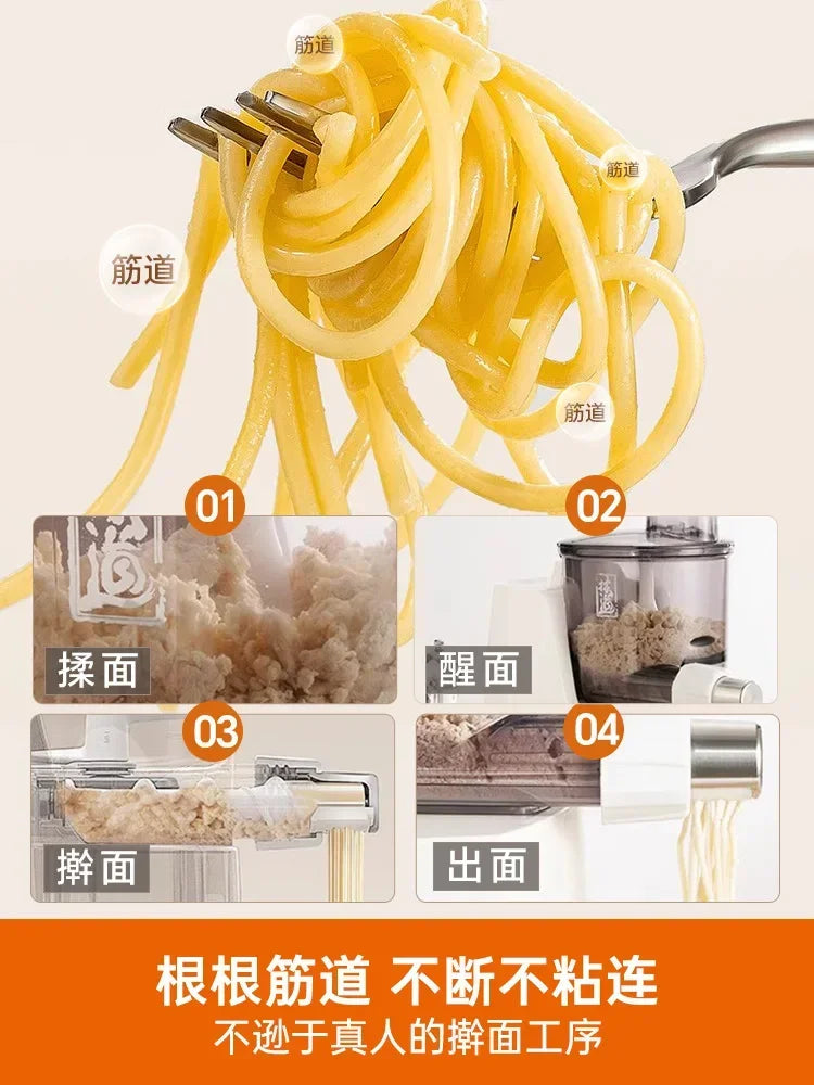 Fully Automatic Electric Noodle Machine Household Small Press Intelligent Cooking Dumpling Skin  automatic pasta maker