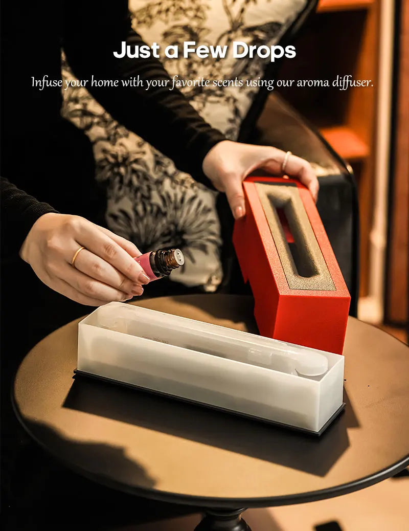 KINSCOTER Flame Aroma Diffuser Air Humidifier Ultrasonic Cool Mist Maker Fogger LED Essential Oil Flame Lamp Difusor