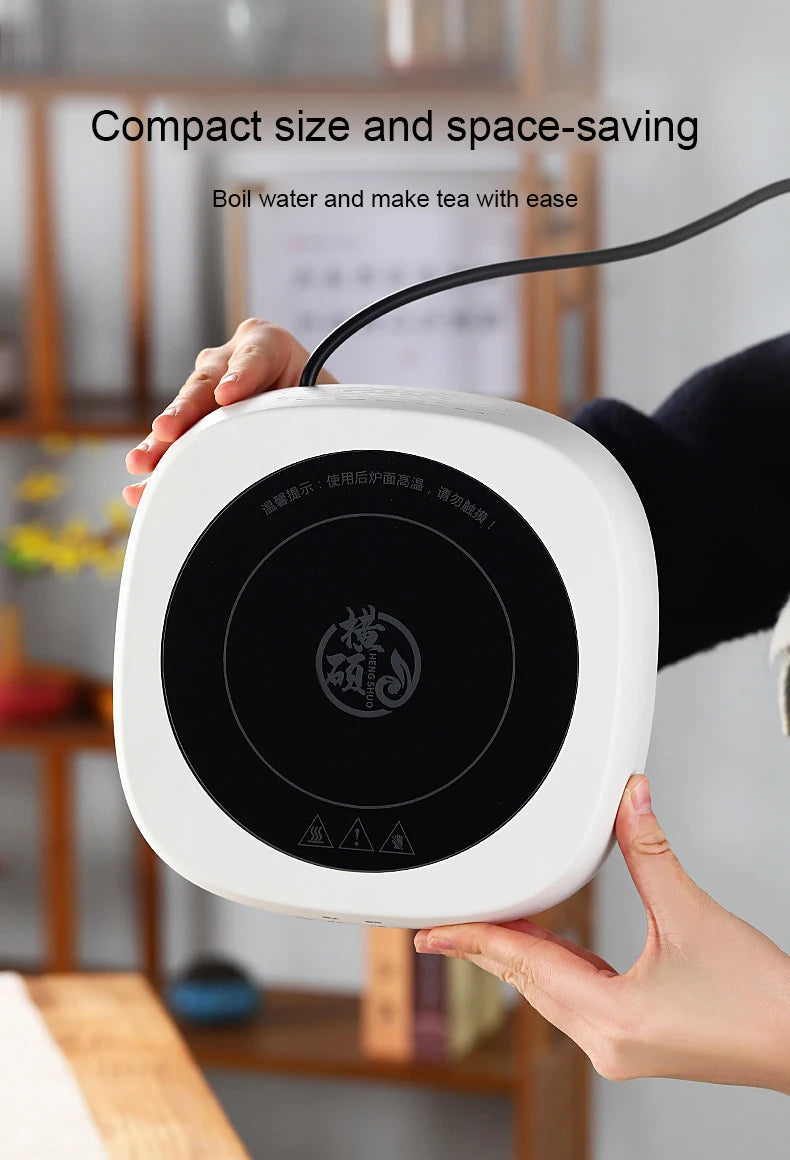 1200W Electric Stove Portable Ceramic Hob Heating Furnace Coffee Milk Brewer Hotplate Single-burner Induction cooktop Tea Warmer