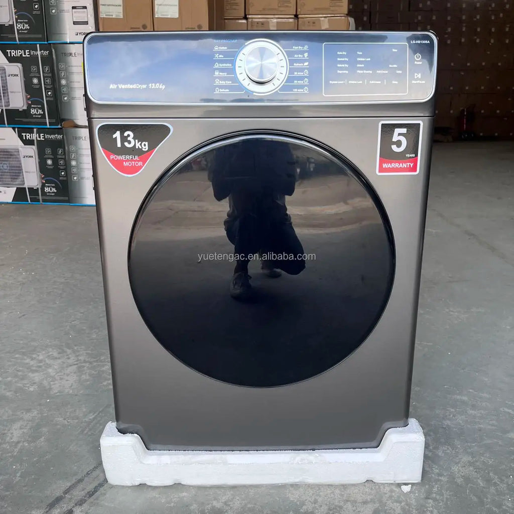 13KG Front Load Heat Pump Clothes Dryer EU Plug 220V Large Capacity Fully Automatic Household Tumble Dryer