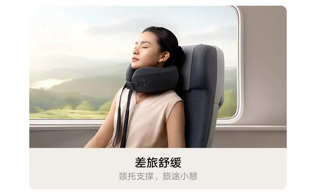 Updated Xiaomi Mijia Smart Neck Pillow Massager Brushless Motor Shoulder Neck Integrated Massage Hot Compress for Mi Home APP