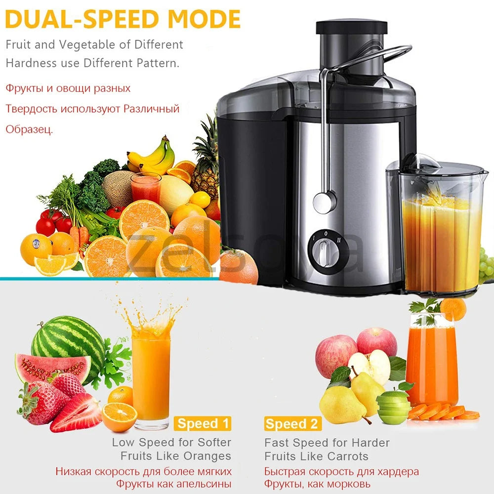 Juicer Juice Residue Separation Small Household Multi-Functional Juicer Original Juice Machine Automatic Fried Juice