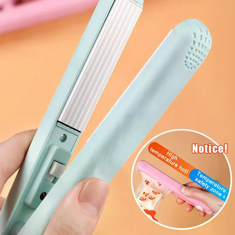 Mini Portable Plastic Sealing Machine Storage Household Bag Clip Handheld Seal Packing Impulse Sealer Kitchen Accessories