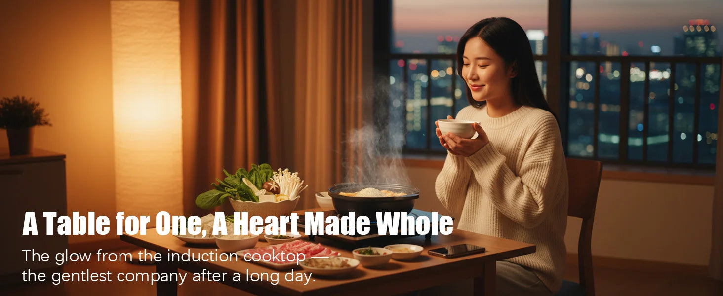 Portable Induction Cooker Sonifer SF-3048 1400W Electric Stove Single Heating Plate Timer Function Overheat Protection