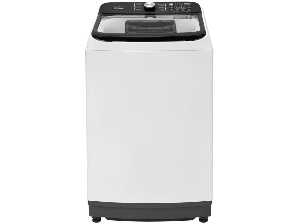 Midea 13kg Washing Machine Stainless Steel Basket 13 Washing Programs White Wave Agitator - 220V
