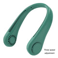 Fan Long Battery Neck Portable No Bladeless Hanging Neck Rechargeable Air Cooler 3 Speed Mini Summer Sport Fan