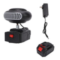 Portable Battery Powered Space Heater Cordless Car Heater Defogger Fan Quiet for Car Office Indoor Use