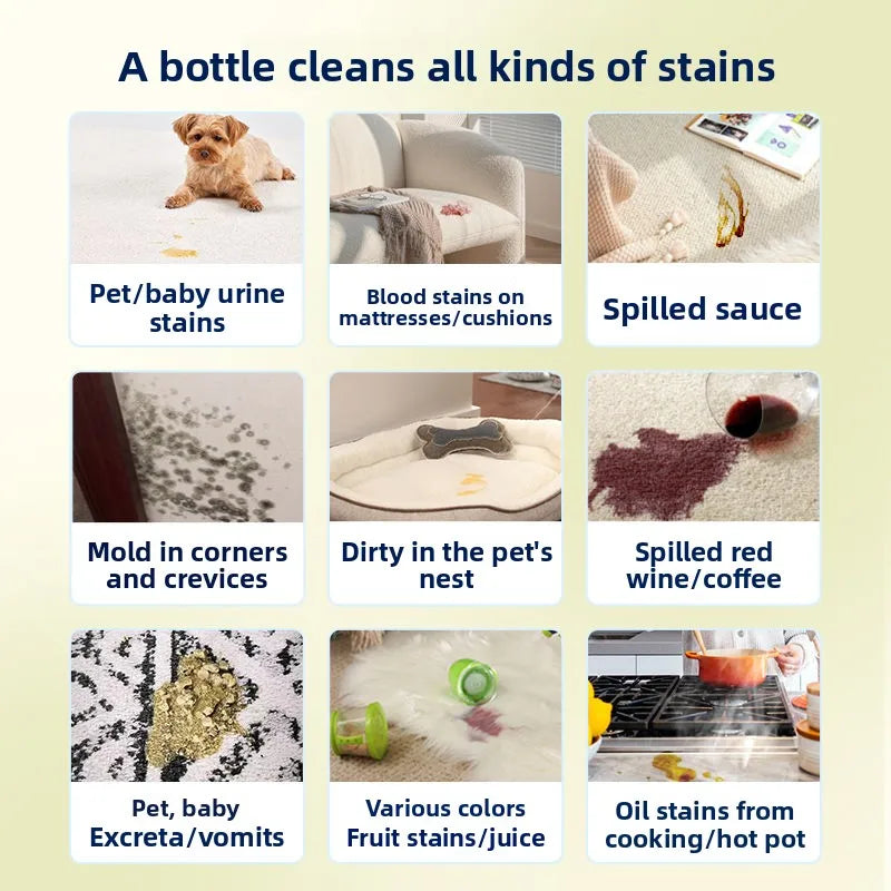 BISSELL Original Imported Fabric Cleaning Machine Oxygen-Based Stain and Odor Remover Liquid