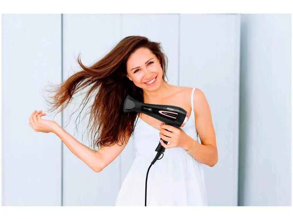 Philco Tourmaline Black Ion Hair Dryer 2100W 2 Speeds PSA3250 - 220V