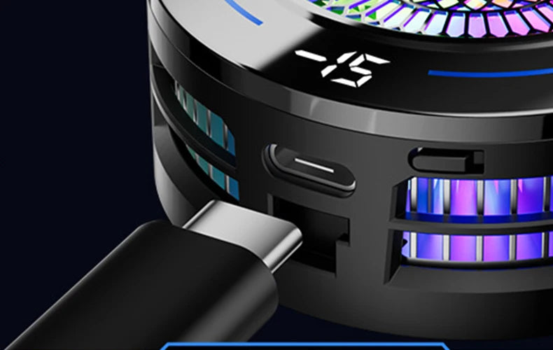 Phone Cooler Fan Gaming Portable Phone Cooling Fan for Mobile Phone Cooler Magnetic Cell Phone Cooler for Phone Cooler Gaming